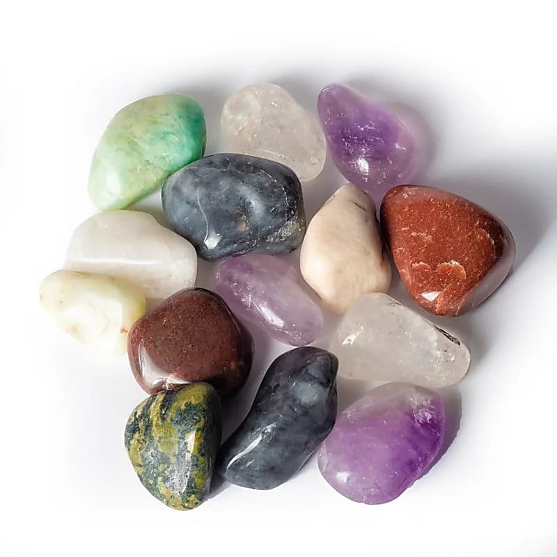 Trommelsteine Mix Brasilien, A-Qualität 50g